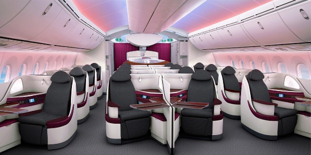 Qatar airways Business class