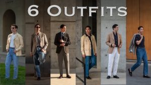 business casual men summer